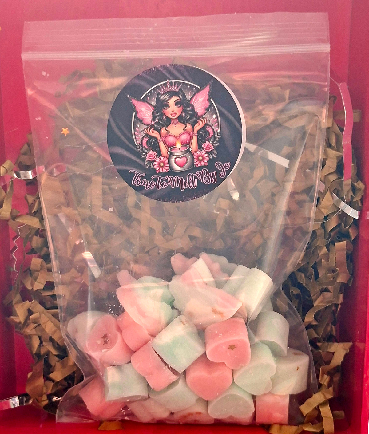 Spiced Pear and Musk X30 small hearts, including X5 delicate autumn leaves and a bonus pumpkin
