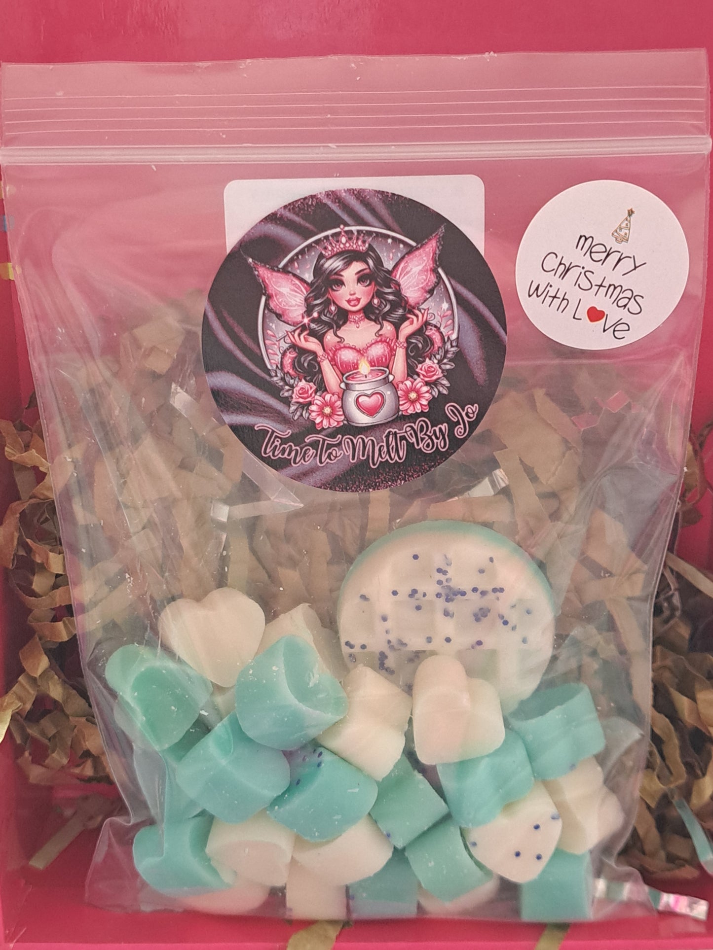 Bluebells and Wild Berries (Mrs Hinch Inspired) X30 small hearts, including X1 medium waffle.