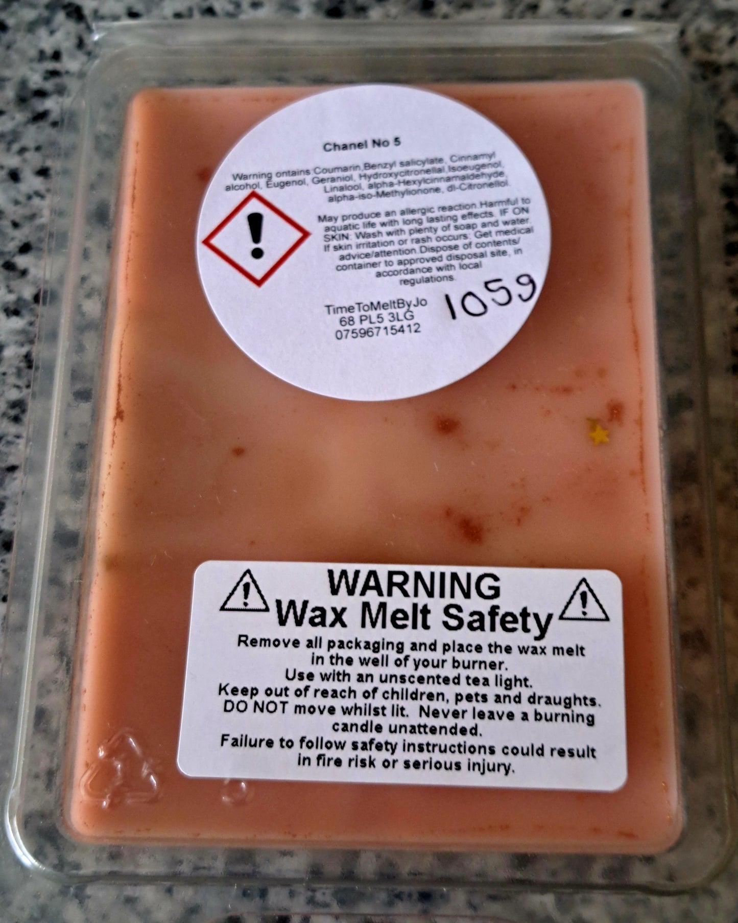 6 Cell Christmas Tree Clamshell Bar Chanel No5 Inspired