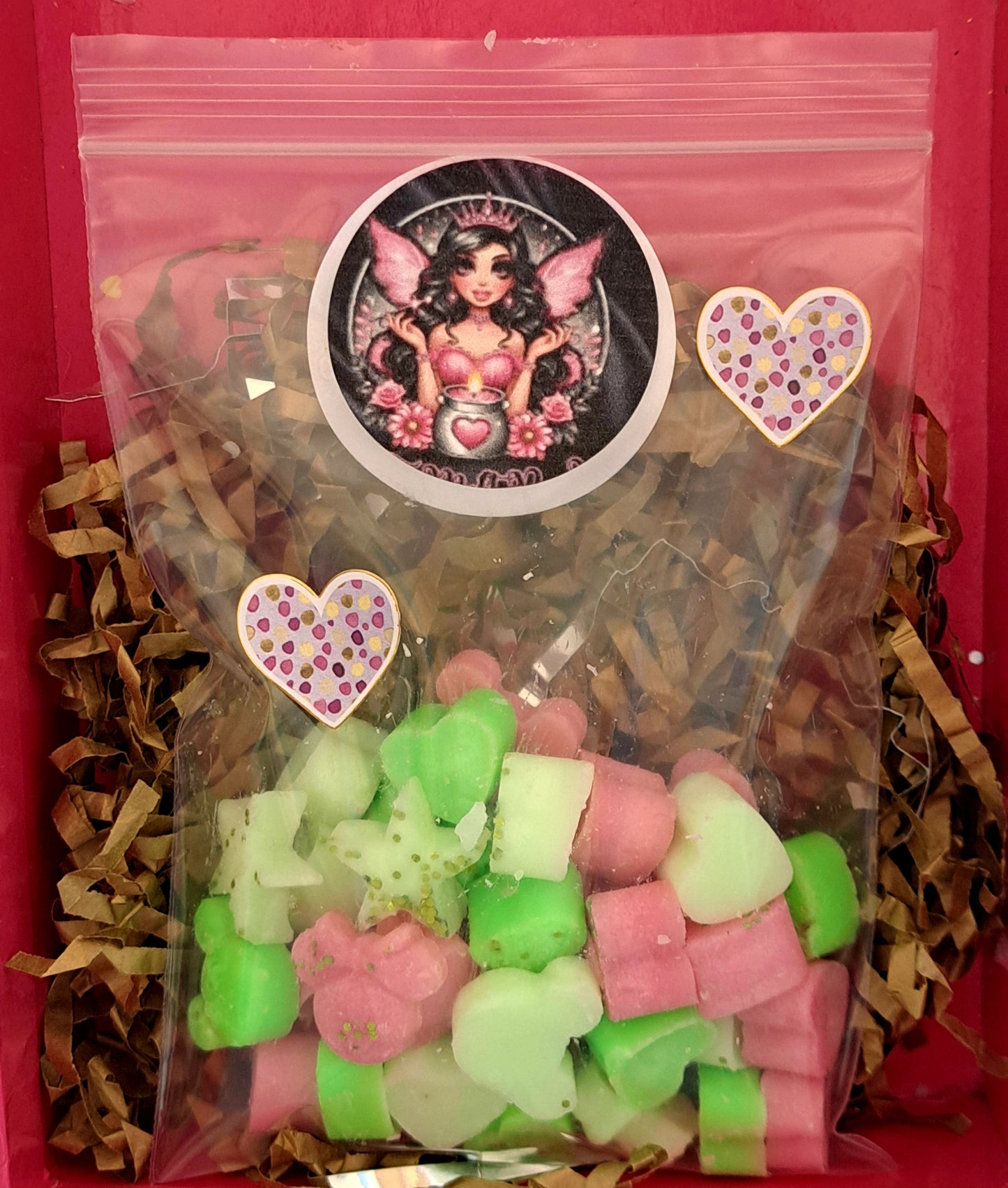 Melon Pop X50gs of Disney Inspired Shapes and small hearts 💕