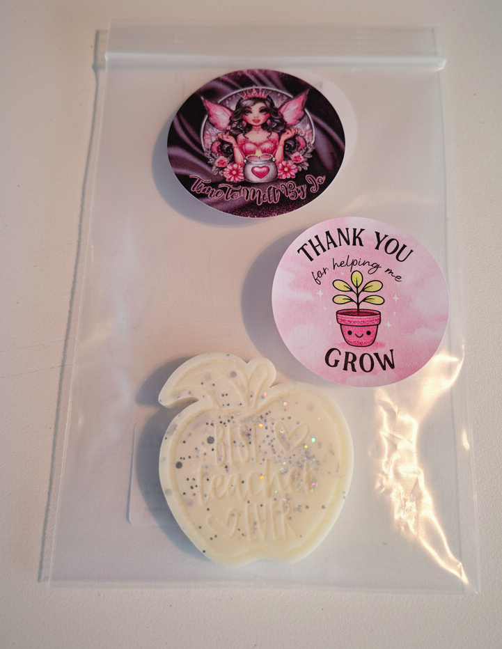 Apple π Teacher Thank you Gift Wax Melt