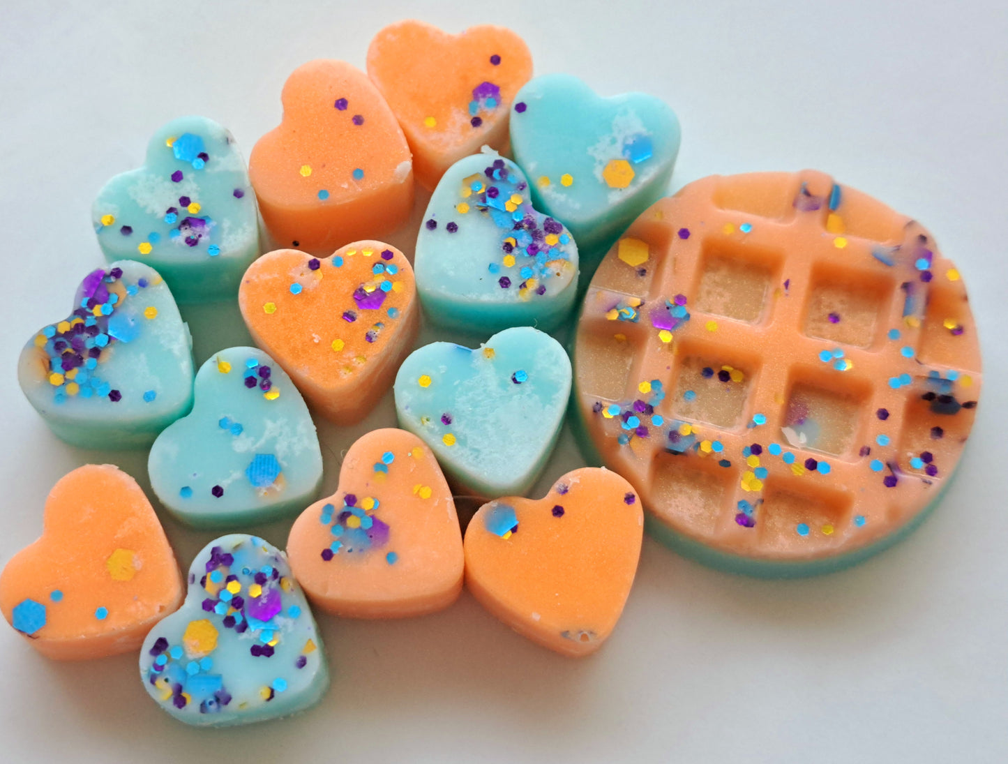 Orange Blossom Coastal Cypress(Mrs Hinch Vacay Vibes Inspired) X30 small hearts, including X1 bonus round waffle.
