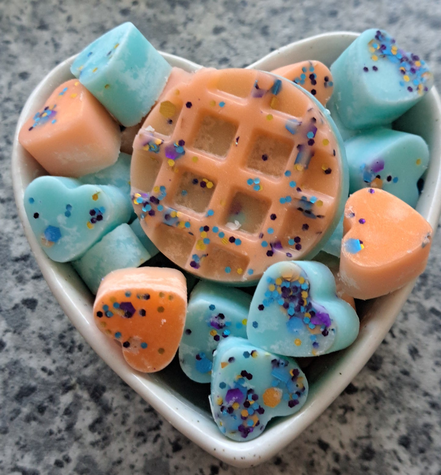 Orange Blossom Coastal Cypress(Mrs Hinch Vacay Vibes Inspired) X30 small hearts, including X1 bonus round waffle.