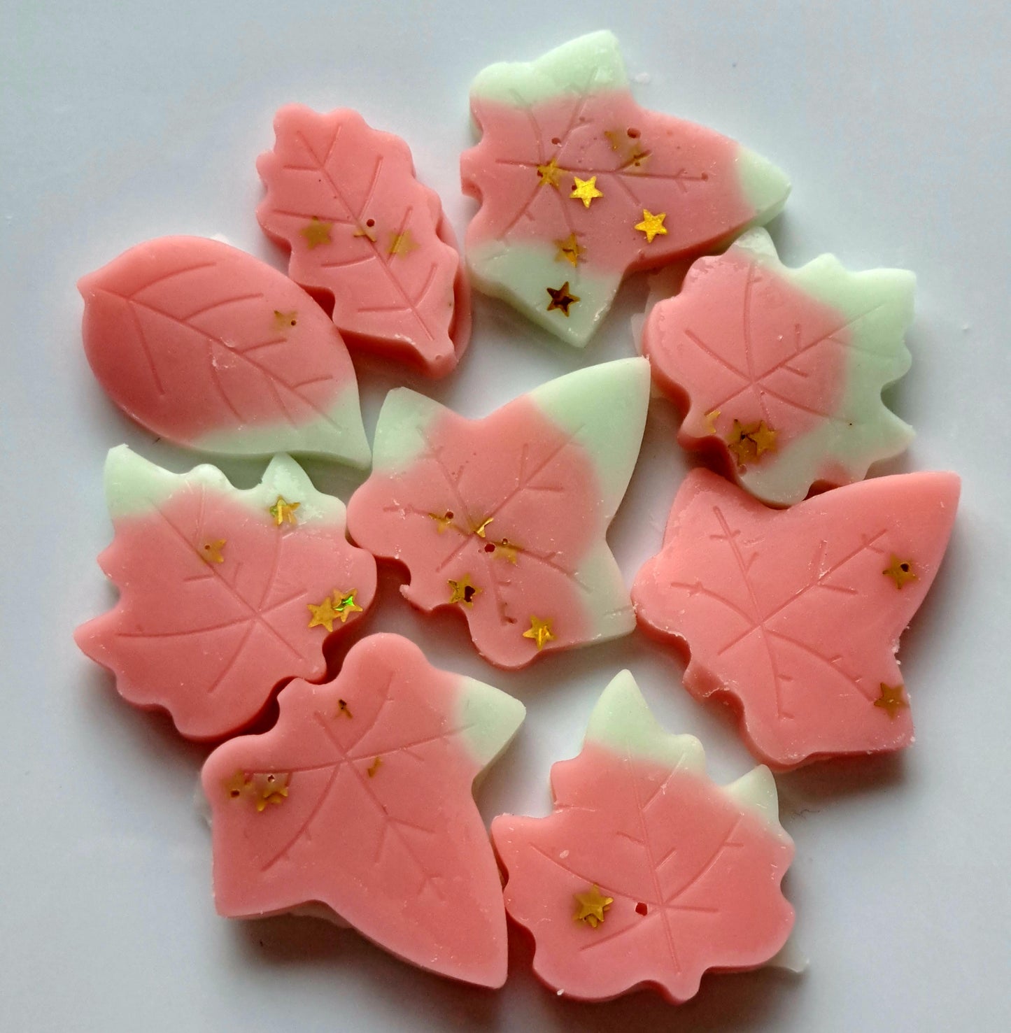 Spiced Pear and Musk X30 small hearts, including X5 delicate autumn leaves and a bonus pumpkin π π