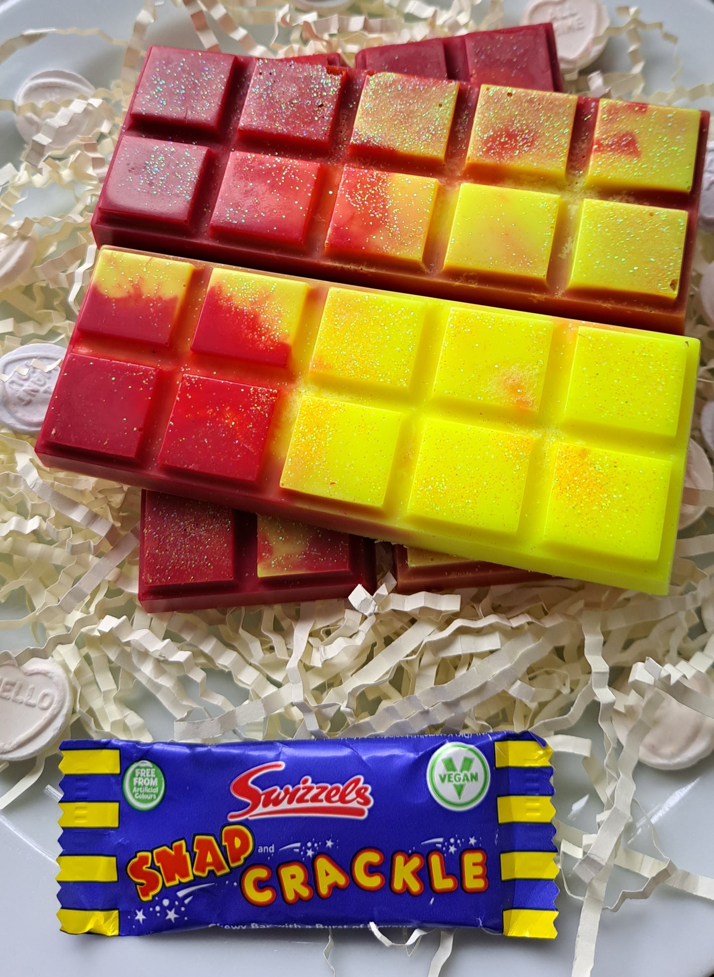 Rhubarb and Custard Snap Bar