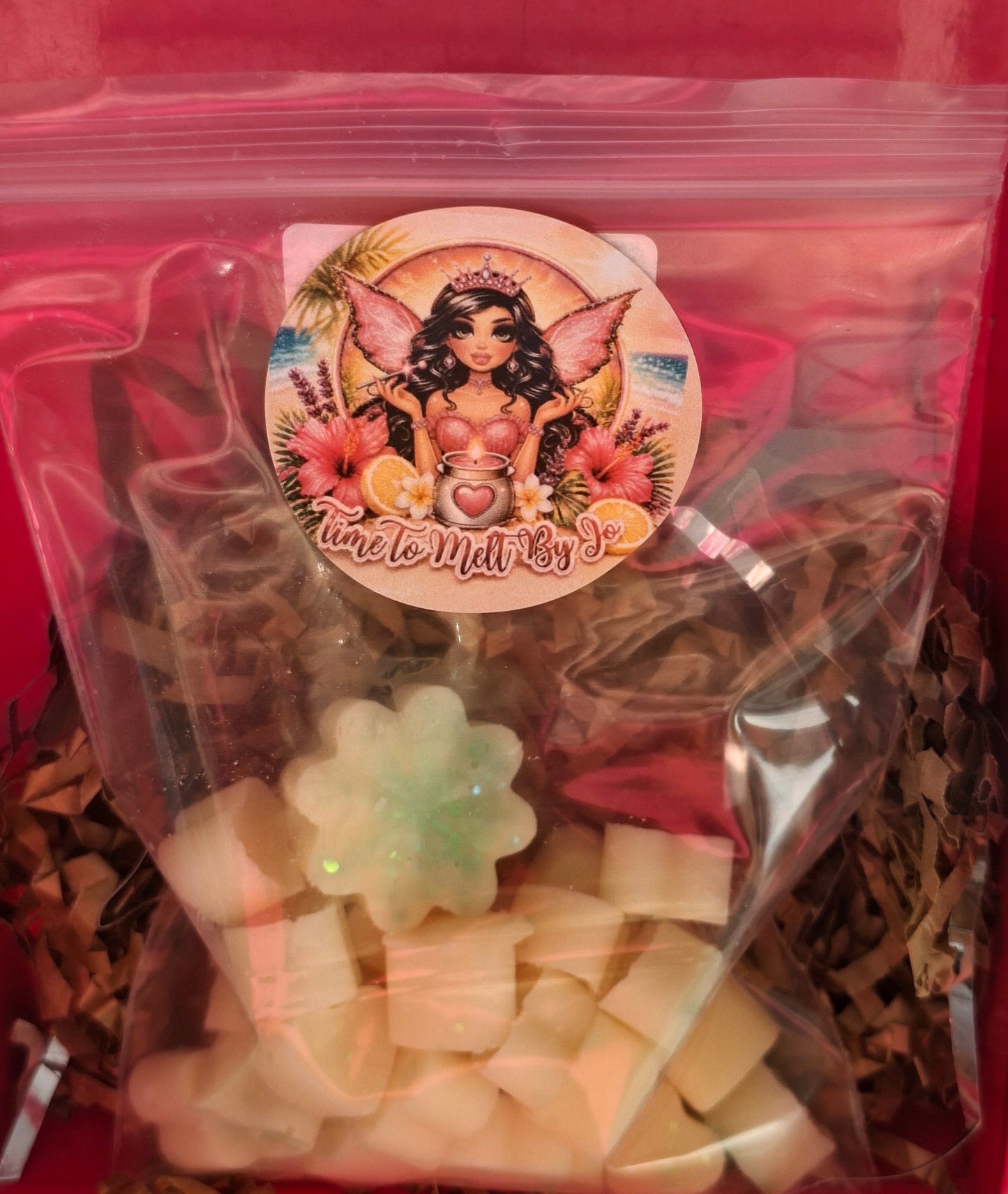 Citronellol Citrus Cocktail X30 small hearts, including X1 medium flower