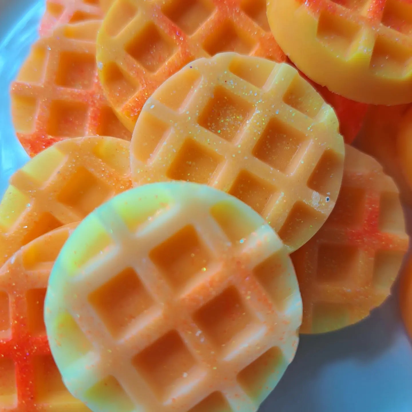 Sunset Glow X7 Round Waffles