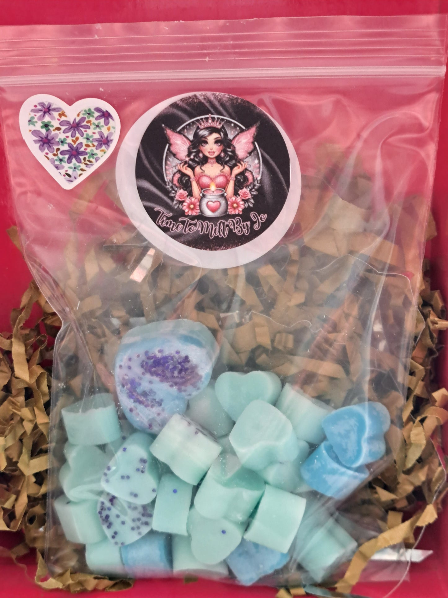 Fresh Breeze (Spring Awaking Inspired) X30 small hearts, including X1 medium heart