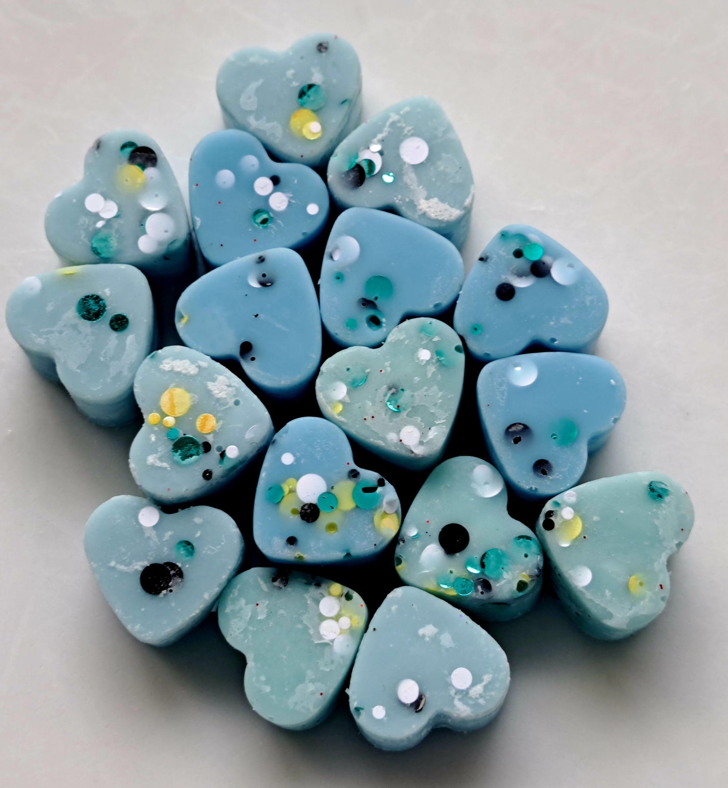 Bridgerton Inspired Budding Bluebells ✨️ 50gs of various size hearts and flowers 💐