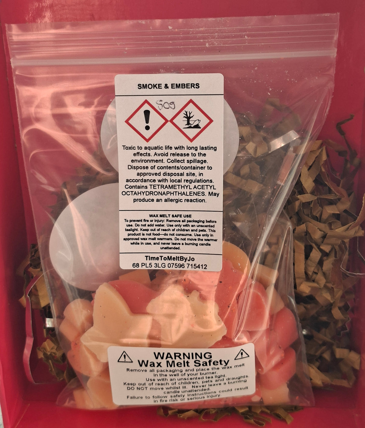 Limited Edition Smoke and Ember X30 small hearts,including X5 delicate autumn leaves 🍂 and a bonus pumpkin 🎃