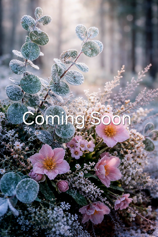 Lenny Inspired Frosted Eucalyptus and Woodland Petals X30 small hearts, including X1 medium flower 🌸