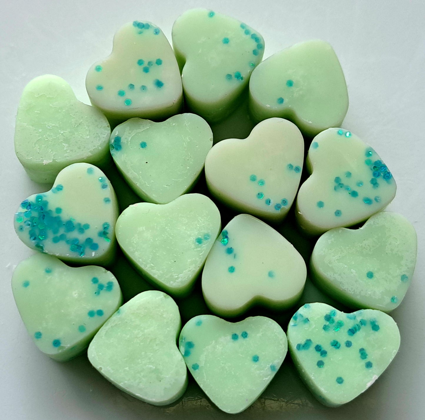 Lenny Inspired Frosted Eucalyptus and Woodland Petals X30 small hearts, including X1 medium flower 🌸