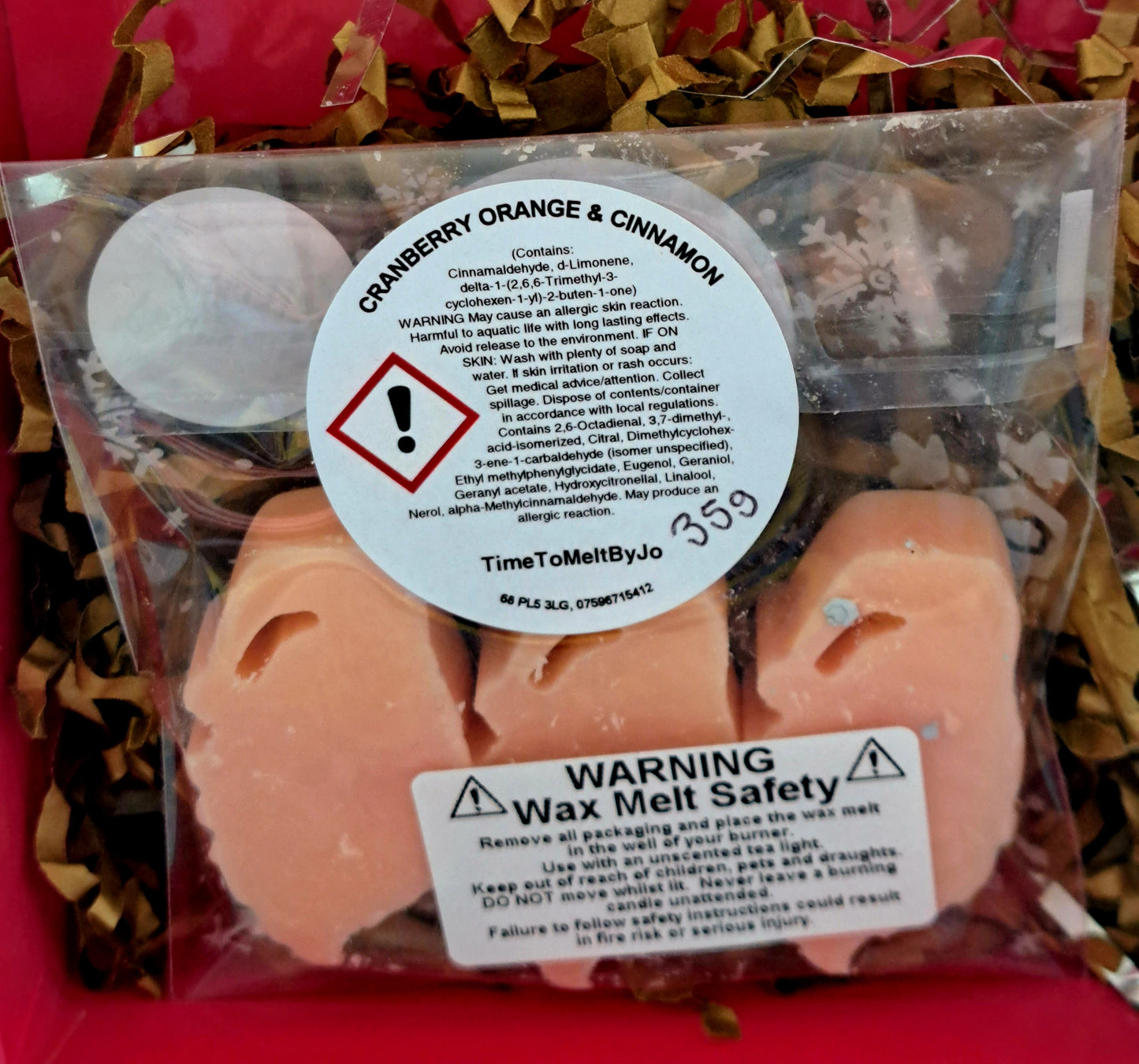 Cranberry, Orange and Cinnamon X3 Festive Gonks.