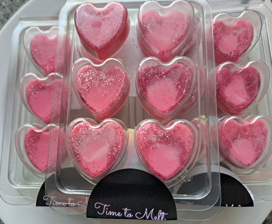 Pink J’Adore Clamshell Hearts 💕